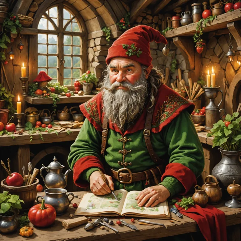 Мастерство создания сказочного образа: Костюм гнома своими руками